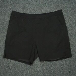 Public Rec Shorts Mens 44 Black Flex All Day Every Day Stretch Zip Pocket